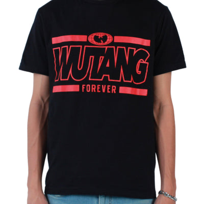 WuTang Forever Red and Black Tee