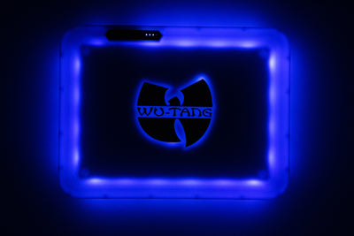 Image of Wu LED Rolling Tray in the color setting royal blue