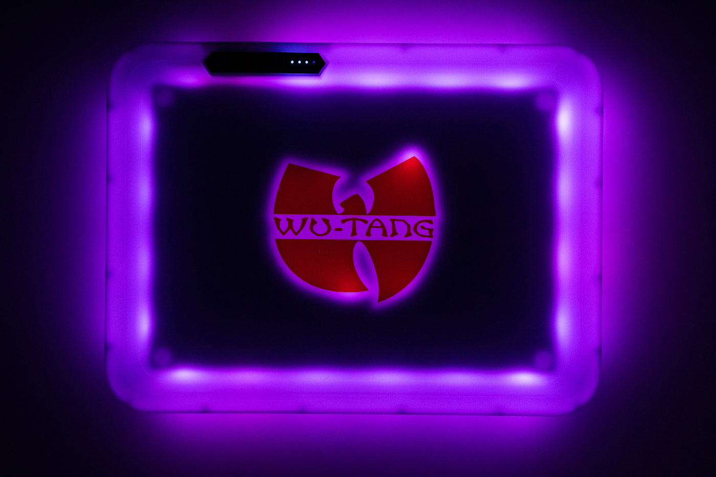 Image of Wu LED Rolling Tray in the color setting purple