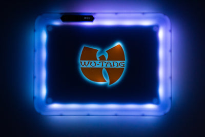 Image of Wu LED Rolling Tray in the color setting lavender