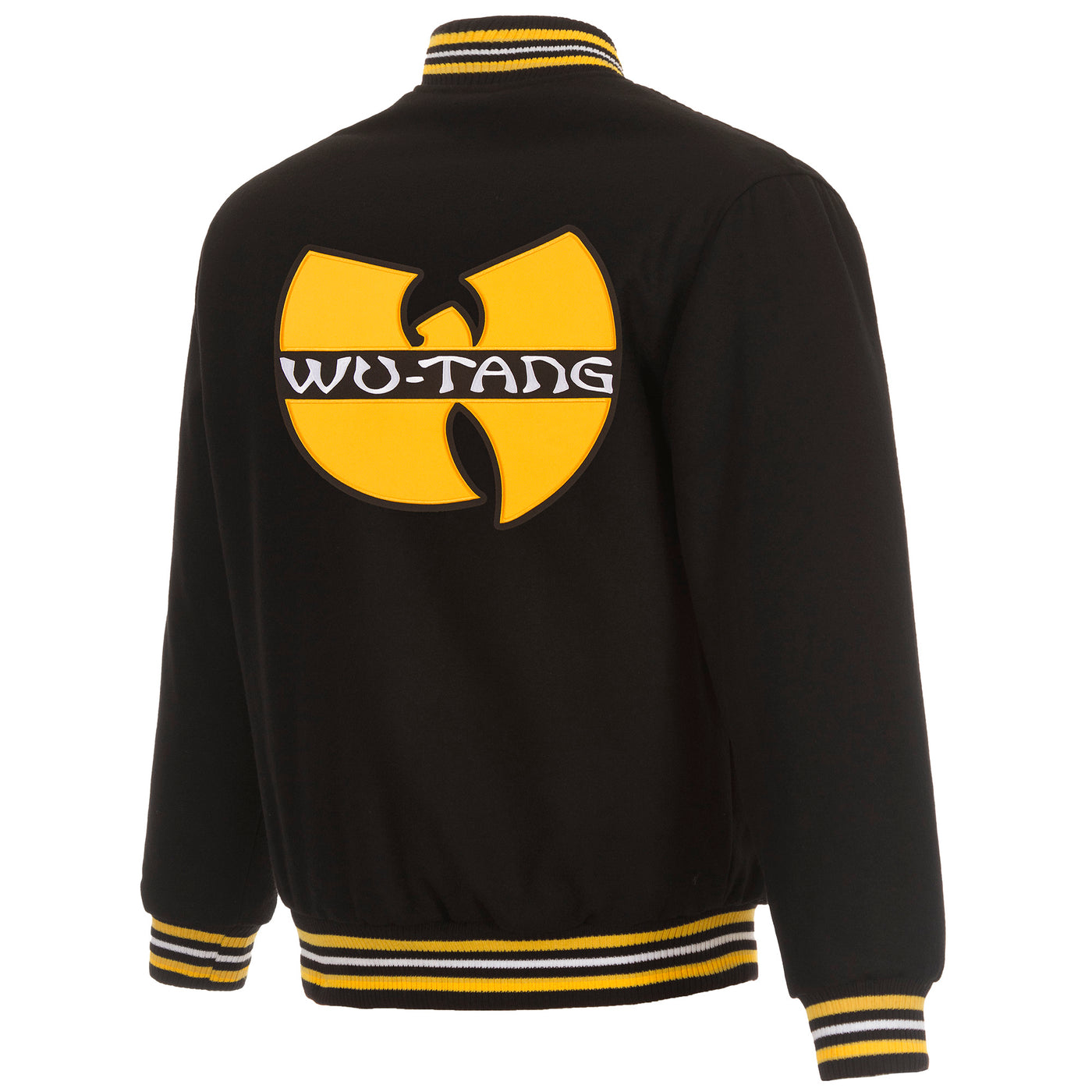 WU Classic Logo Reversible Wool Varsity Jacket