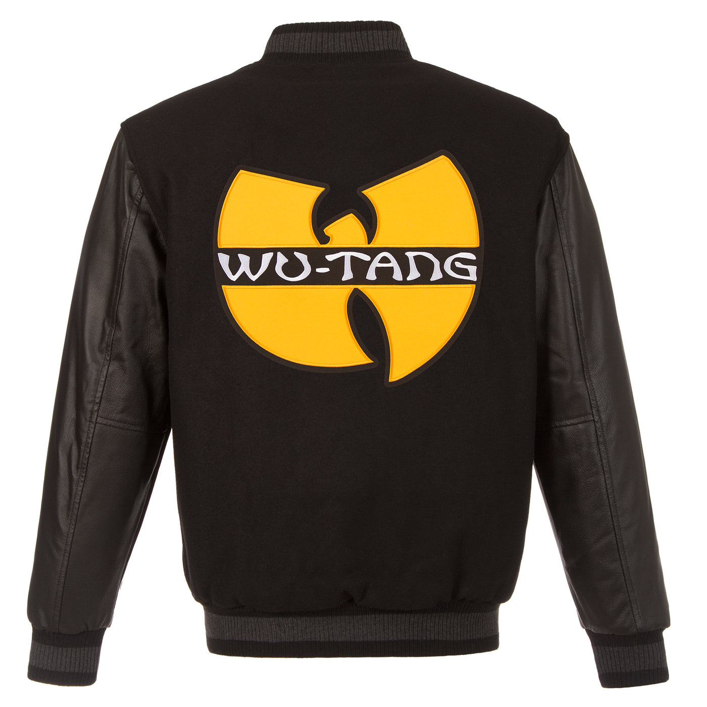 WU Wool/Leather Reversible Classic Logo Jacket