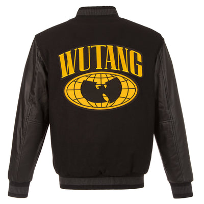 WU Wool/Leather Reversible Globe Logo Jacket