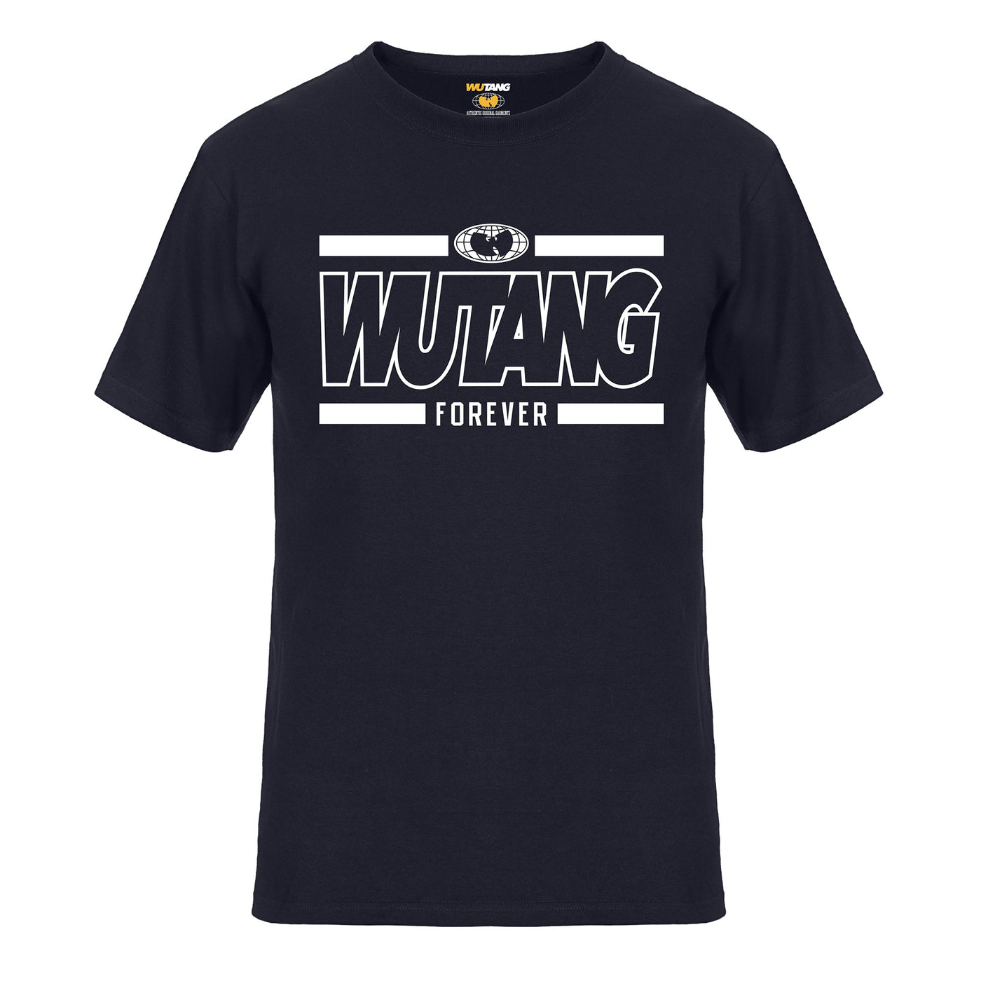 WuTang Forever Navy and White Tee
