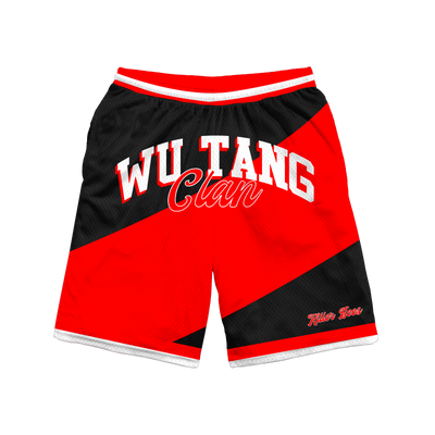 Wu Stripe Shorts - Red