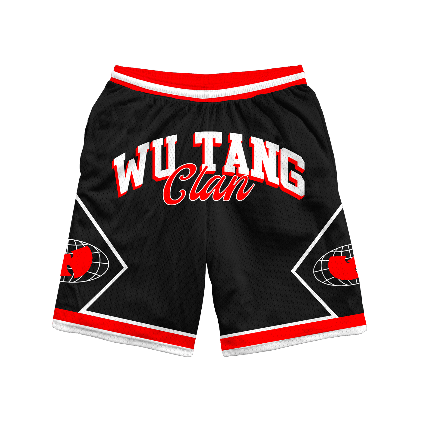 Wu Diamond Shorts - Red