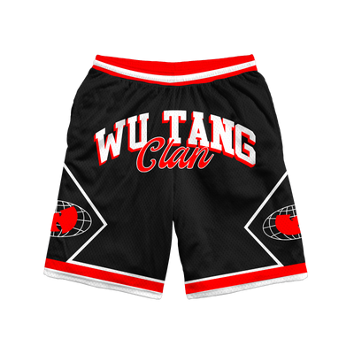 Wu Diamond Shorts - Red