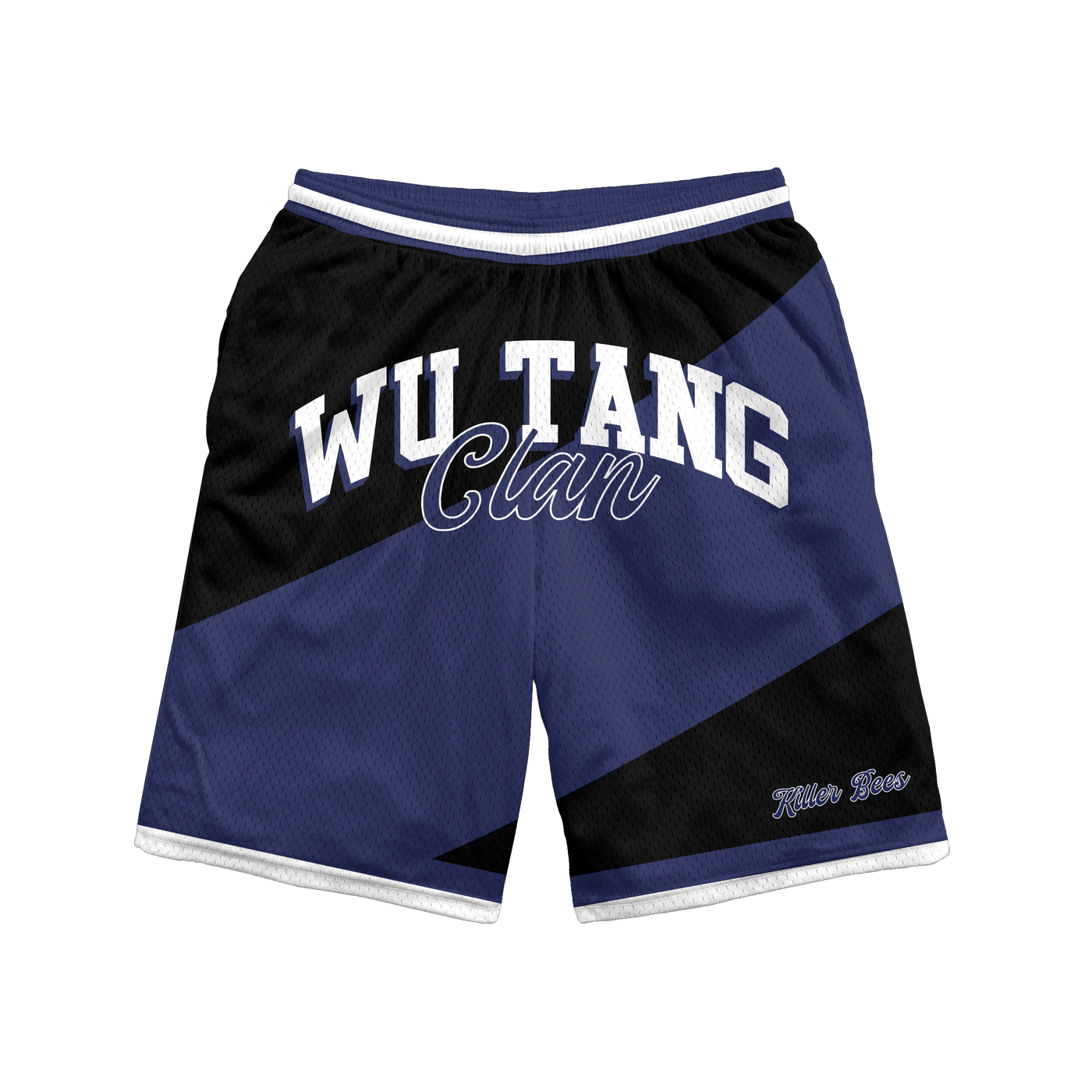 Wu Stripe Shorts - Navy
